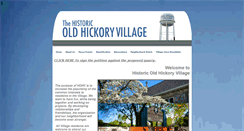 Desktop Screenshot of oldhickory.org